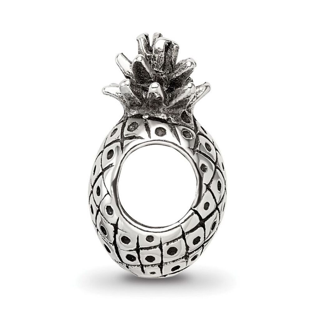 Kazi Luxury Sterling Silver Reflections Pineapple… - image 2
